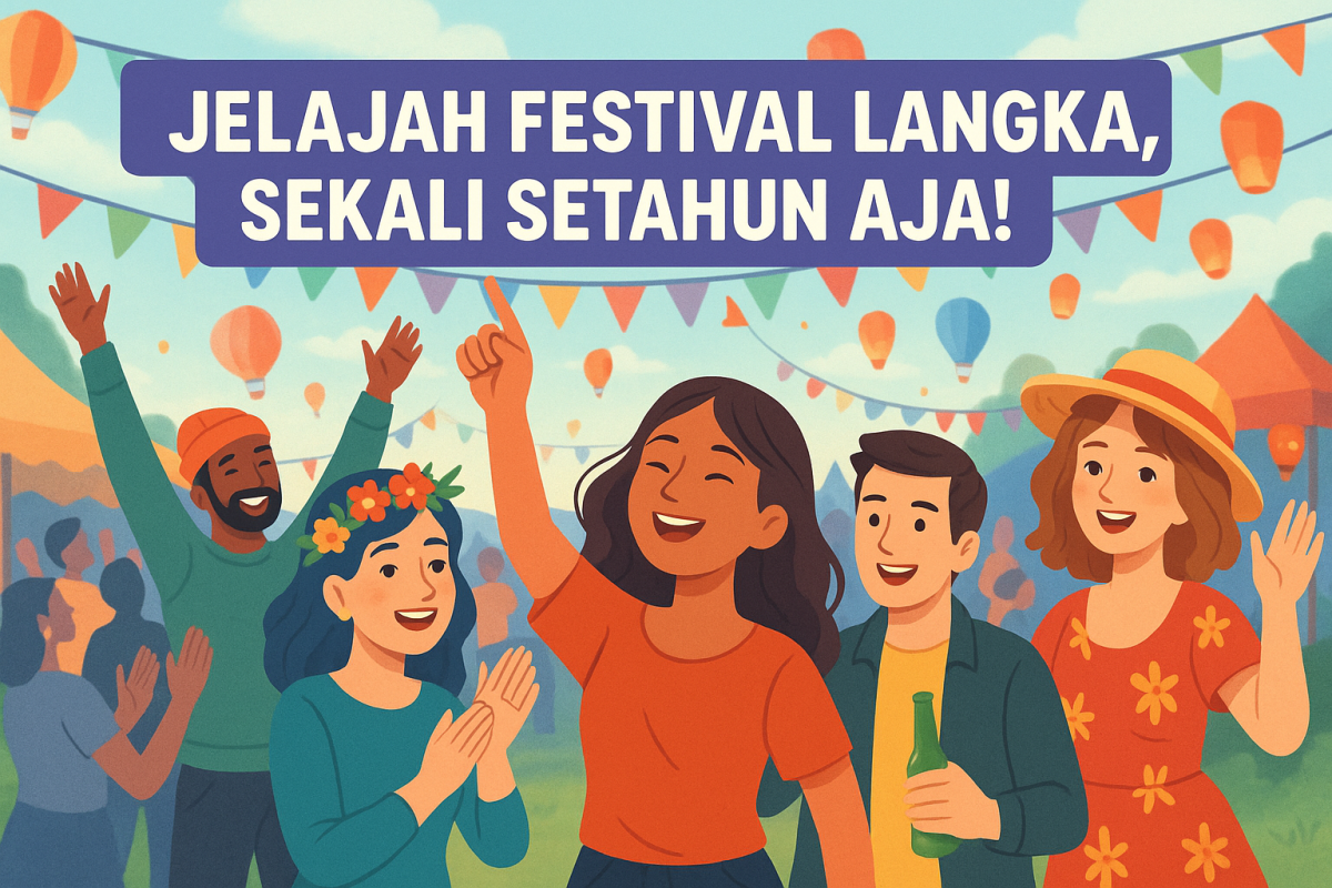 Jelajah Festival Langka, Sekali Setahun Aja!