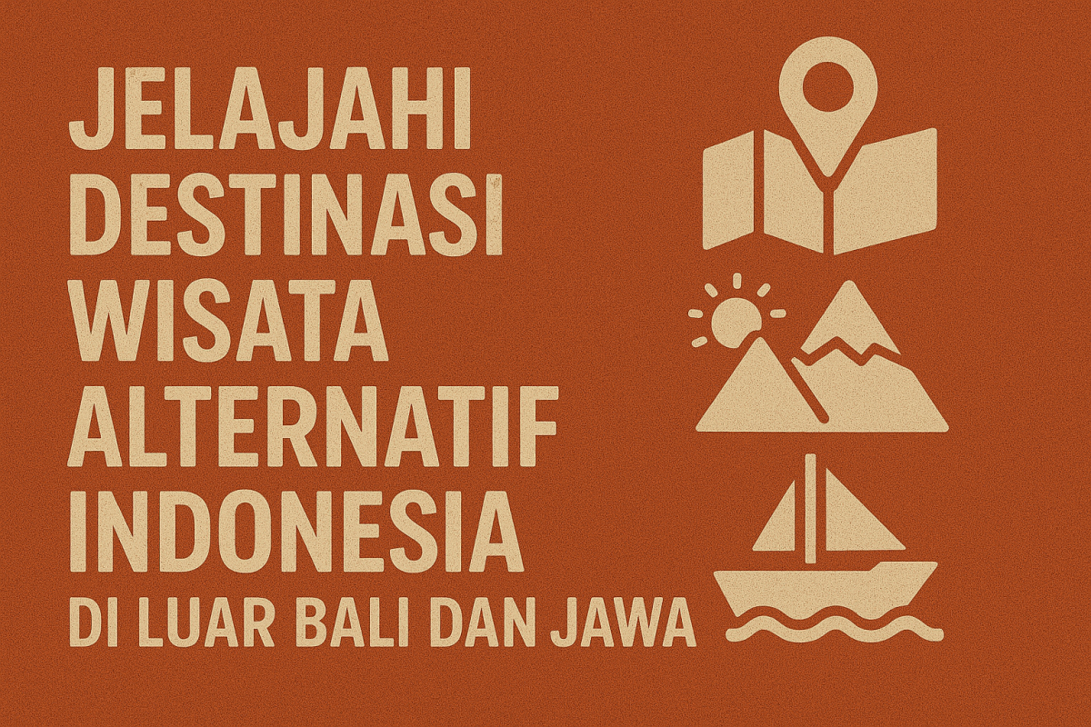 Jelajahi Destinasi Wisata Alternatif Indonesia di Luar Bali dan Jawa