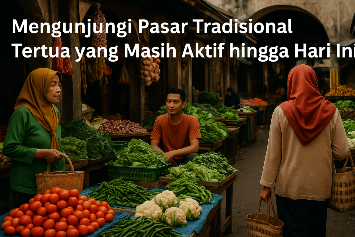 Mengunjungi Pasar Tradisional Tertua yang Masih Aktif hingga Hari Ini