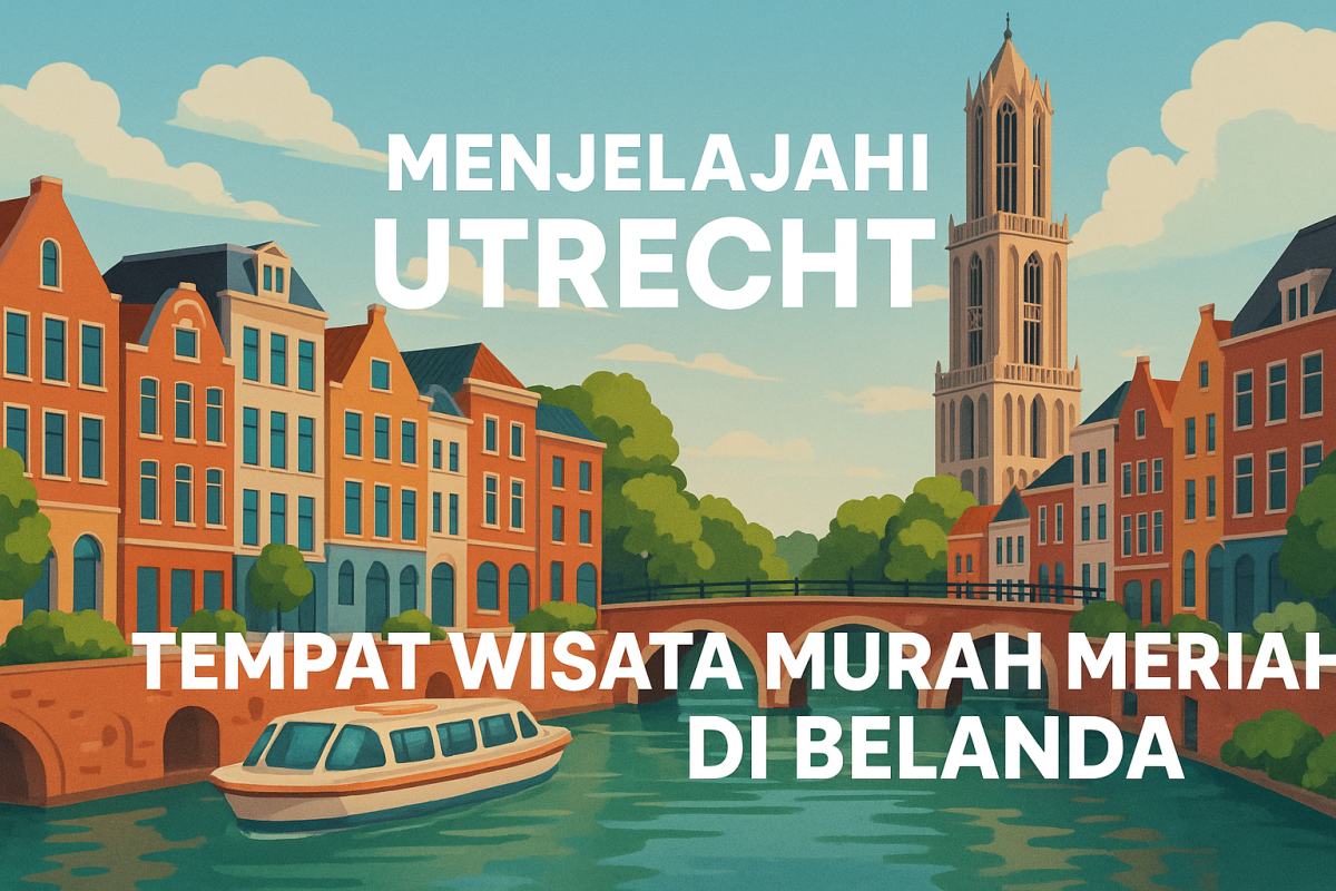 Menjelajahi Utrecht Tempat Wisata Murah Meriah di Belanda