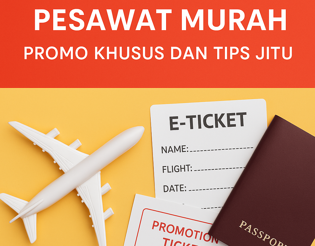 Rahasia Tiket Pesawat Murah Promo Khusus dan Tips Jitu