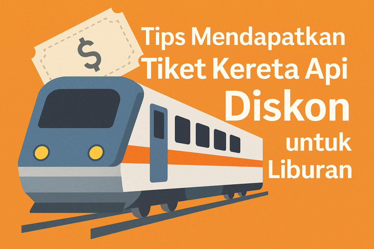 Tips Mendapatkan Tiket Kereta Api Diskon untuk Liburan