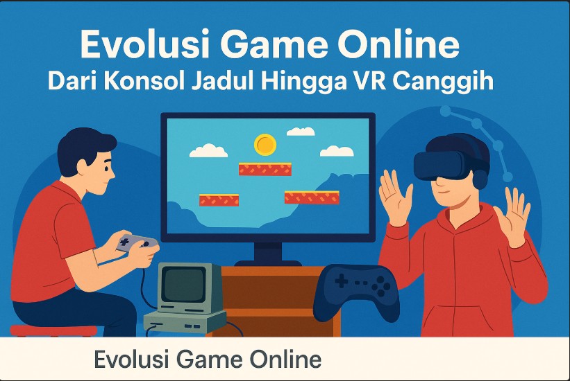 Evolusi Game Online Dari Konsol Jadul Hingga VR Canggih