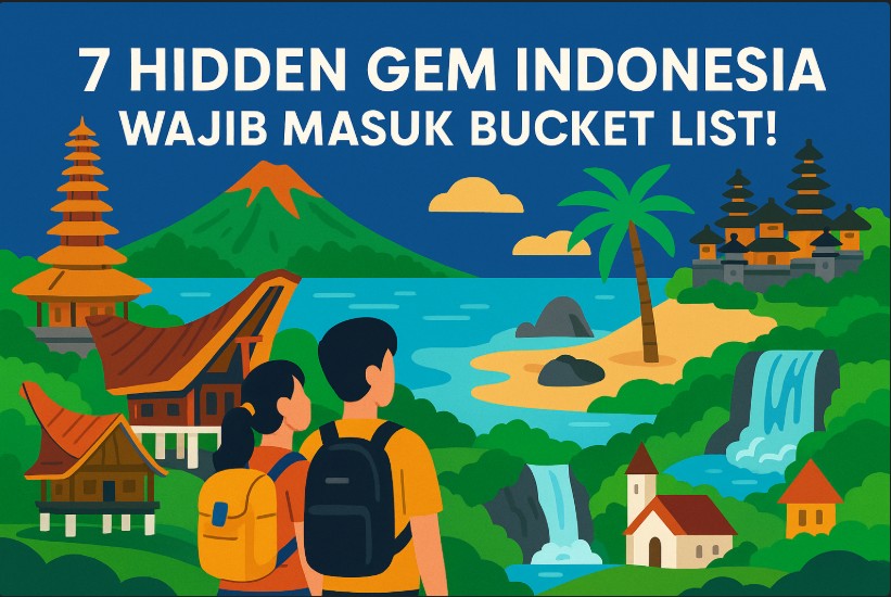 7 Hidden Gem Indonesia Wajib Masuk Bucket List!
