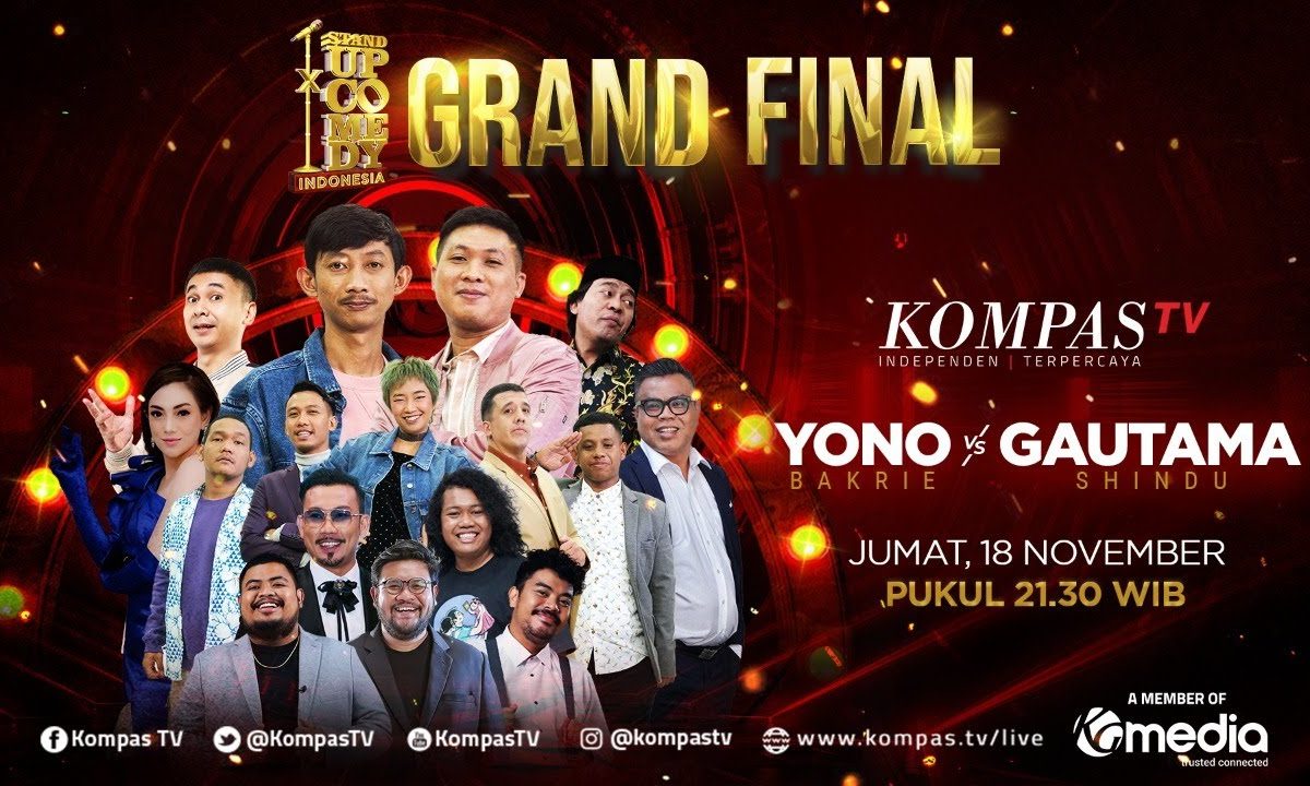 5 Komedian Stand-Up Indonesia yang Paling Lucu dan Menghibur
