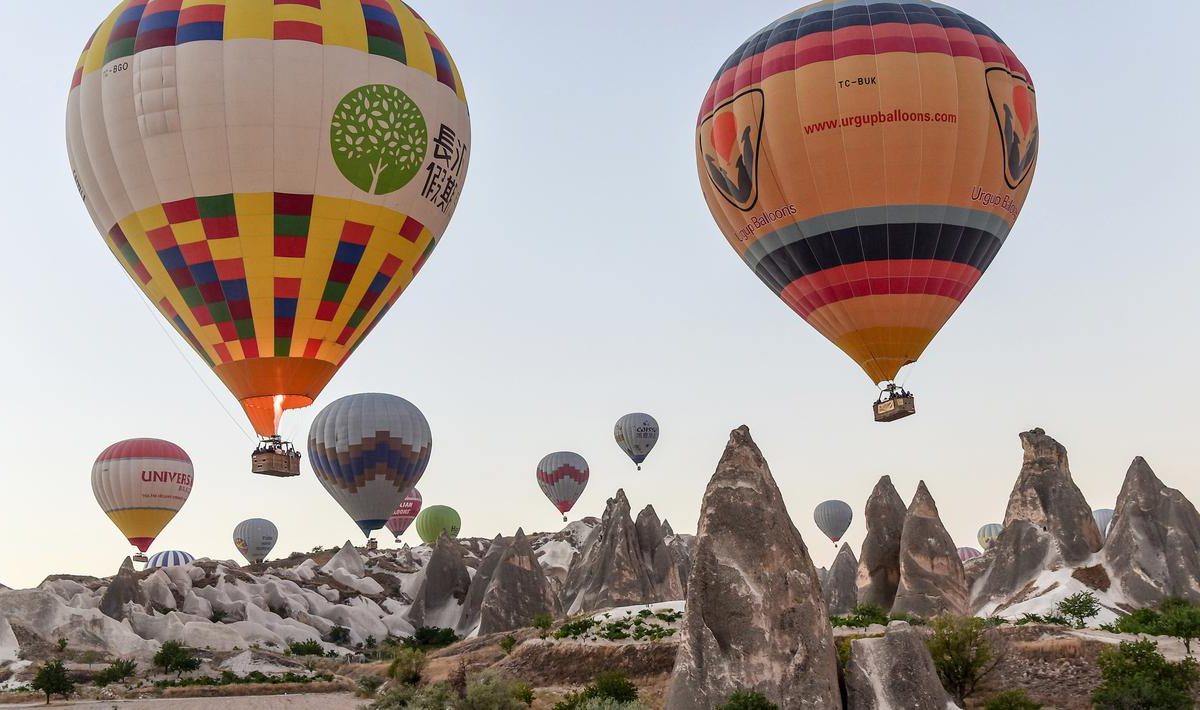 Wisata Balon Udara Cappadocia, Pemandangan Lembah Indah Turki