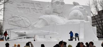 Indah, Festival Salju Sapporo Hokkaido Penuh Kreativitas