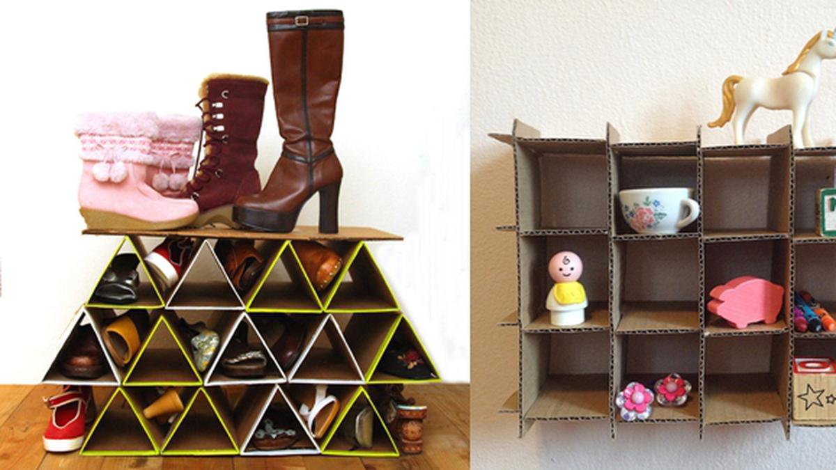DIY Kardus Bekas Kerajinan Tangan Ramah Lingkungan