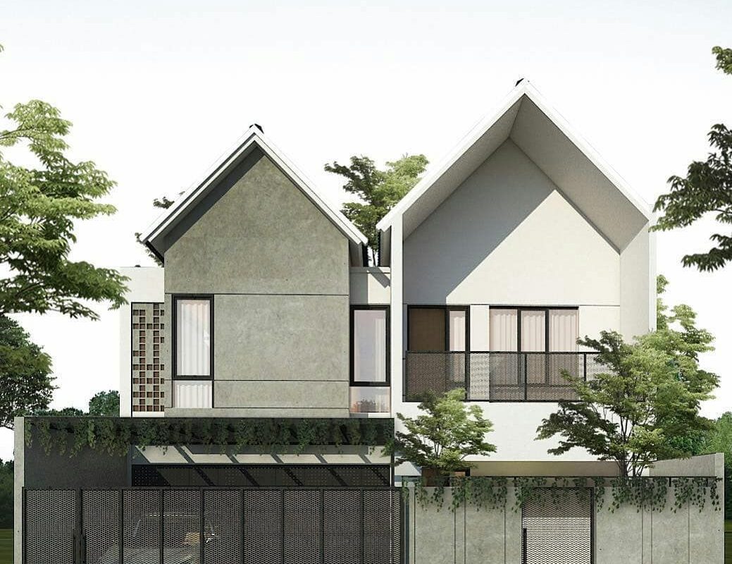Rumah Kayu Pedesaan Skandinavia dan Desain Interior Minimalis Harmoni Ruang