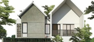 Rumah Kayu Pedesaan Skandinavia dan Desain Interior Minimalis Harmoni Ruang