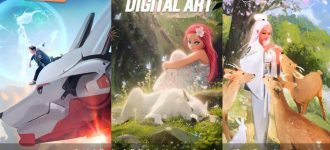 Imajinasi Dunia Baru yang Hidup Lewat Ilustrasi Digital Modern Membangun Dunia Impian