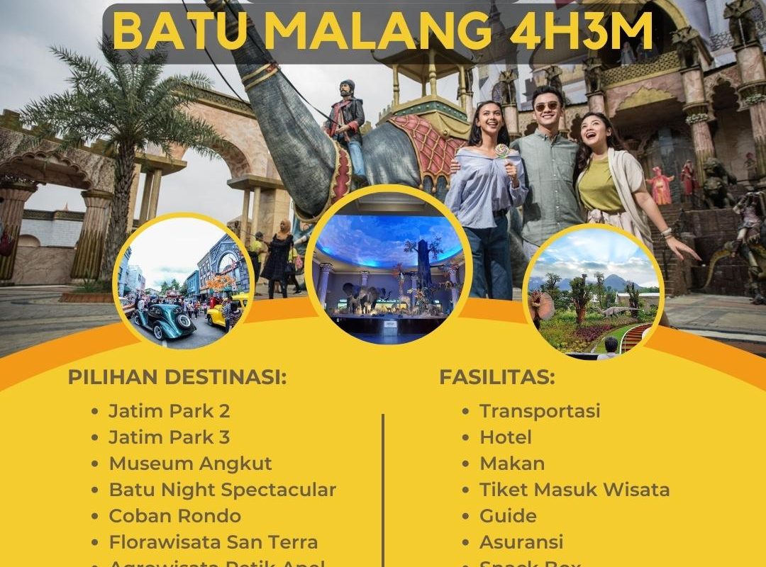 Itinerary 3 Hari di Malang Tanpa Menguras Tabungan Liburan Hemat, Senang Maksimal!