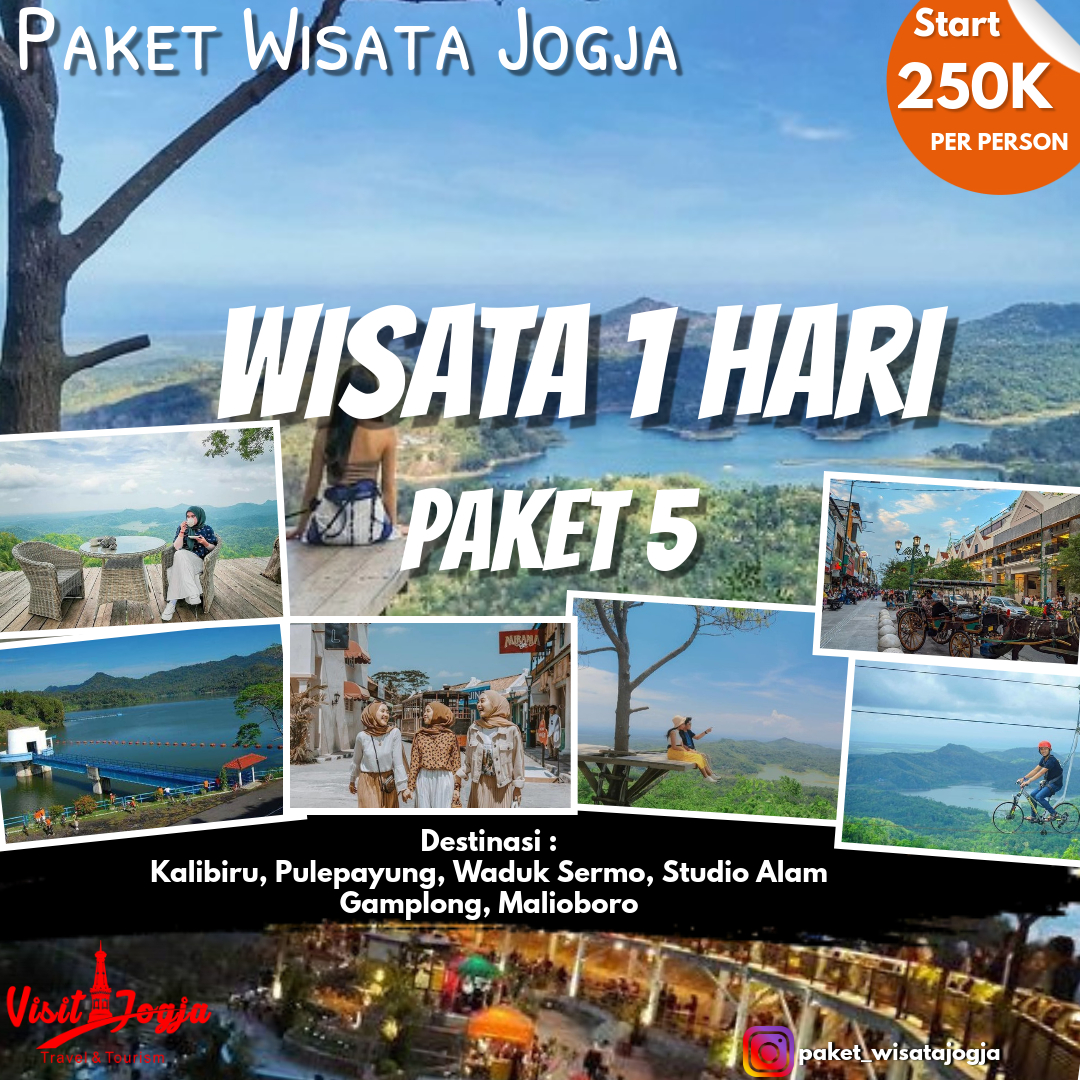 Backpacking ke Yogyakarta dengan biaya di bawah 500 ribu