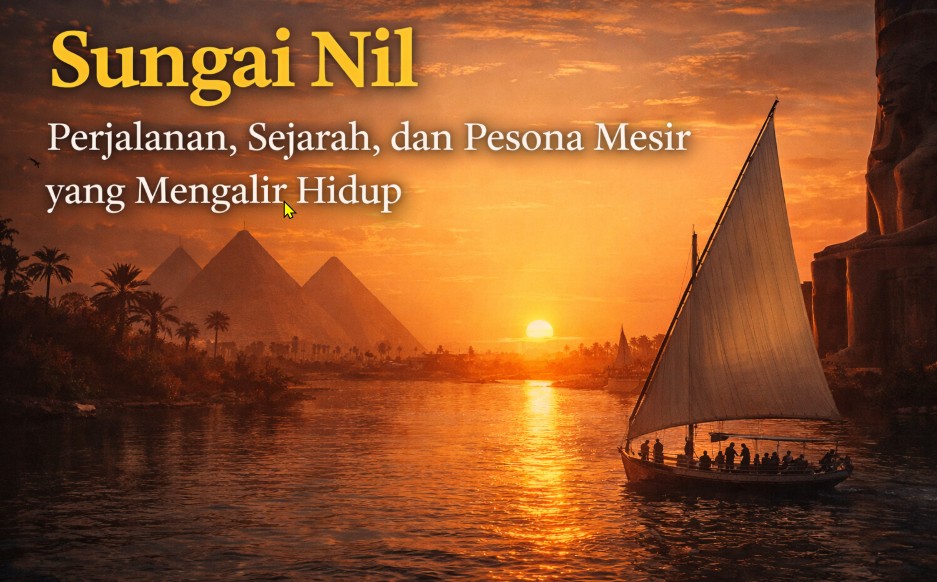 Sungai Nil: Perjalanan yang Bikin Kamu Sadar, Sejarah Itu Bukan di Museum, Tapi Mengalir di Depan Mata