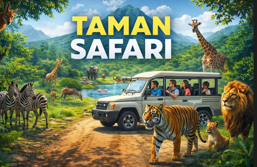 Taman Safari: Liburan yang Bikin Kamu Serasa Masuk Dokumenter, Tapi Tetap Bisa Jajan Es Krim di Tengah Jalan